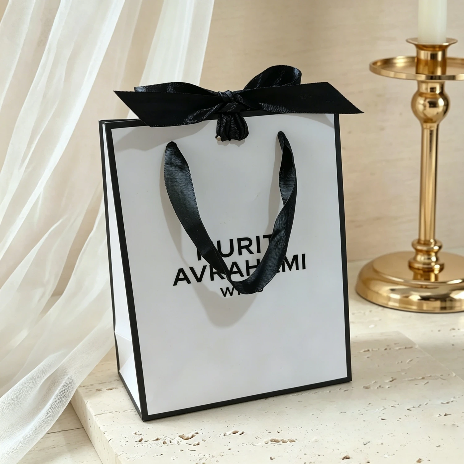 10 Stück benutzer definierte Logo Geschenk papier Paket Tasche für kleine Unternehmen Hochzeit begünstigt Valentinstag Geschenke Tasche Personal isierung Paket Taschen – Detail 11