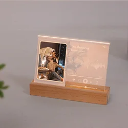 For Fujifilm Instax Mini 12 11 9 8 Evo Fuji Camera 3 In 1 3 Inch Photo Frame Acrylic LED Light Photo Table Instant Film Camera
