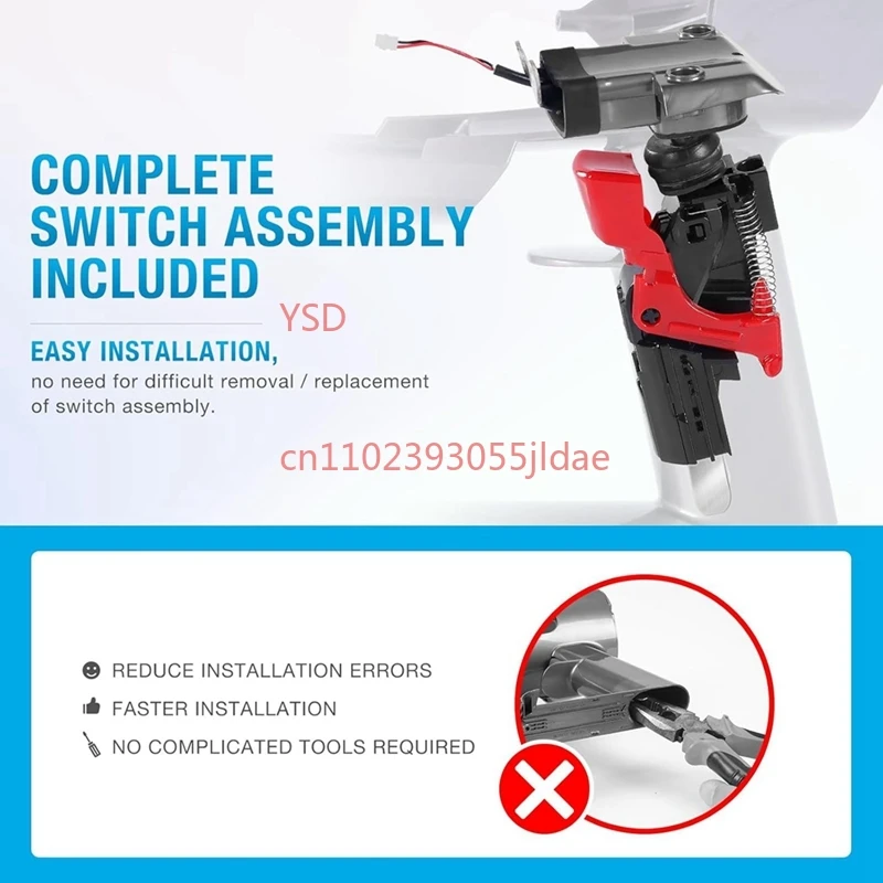 

A15Q Main Body Shell Housing Assembly Premium Replacement for V10 SV12 Vacuum Cleaner