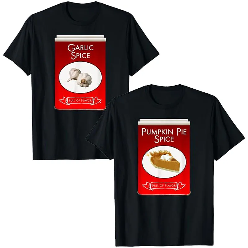 

Pumpkin Pie Spice T-Shirt Girls Group Halloween Costume Gifts Humor Funny Graphic Tee Short Sleeve Spicy Ladies Spice Group Tops