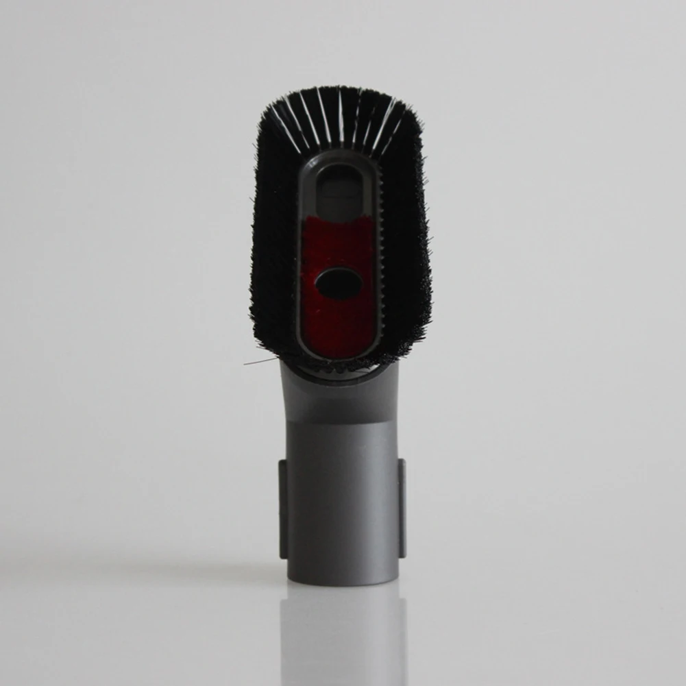 High Quality Black Gray Soft Dust Brush Soft Natural Bristles Dusting Brush For Dyson Quick Release Soft Dusting Brush