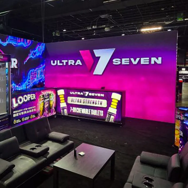 كشك عرض تجاري محمول 20 × 20 قدم، كشك عرض المعارضات، حامل معرض من الألومنيوم