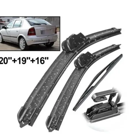 

Suitable for Opel Astra G Liftback 1998-2004 front and rear wipers 20 inches + 19 inches + 16