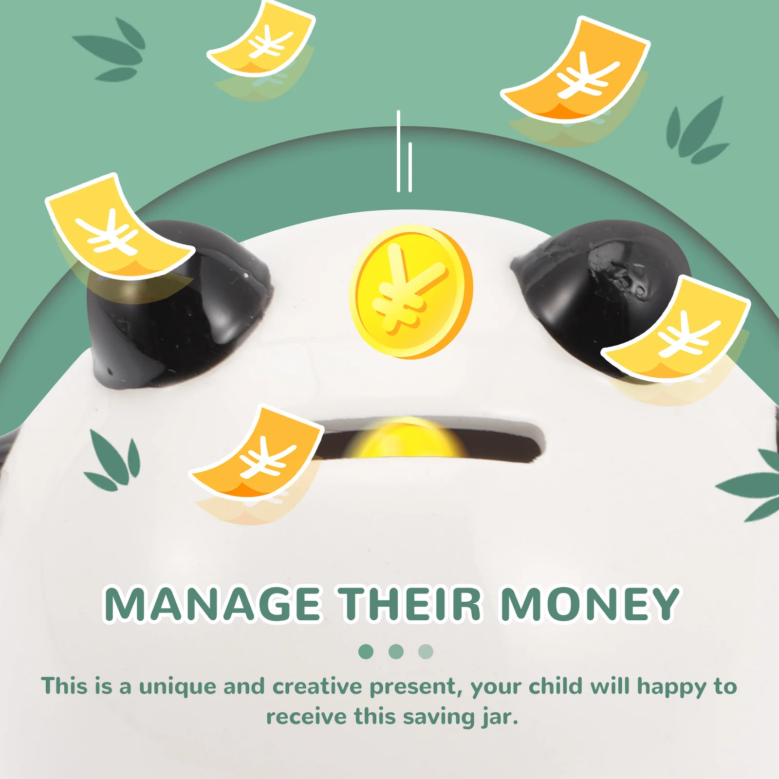 

Saving Pot Panda Money Bank Special Occasion Gift Boxes Storage 's Savings Jar