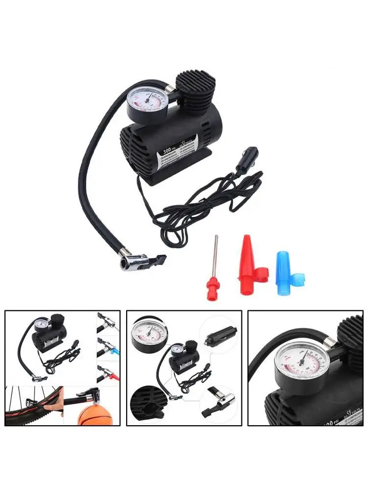 AliExpress NIGHTKIST 12V Car Electric Air Pump 300psi Air Compressor Tire For Inflator For Vehicles For Car Bicycle