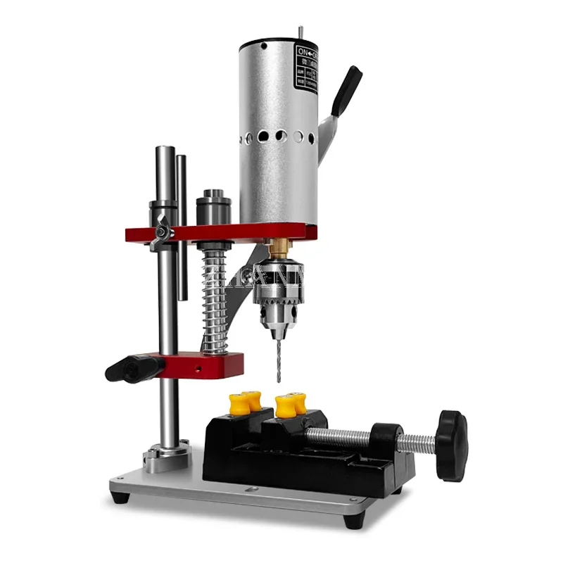 Micro Desktop Variable Speed DC Metal Jade Polishing Drilling Precision Electric Drill Drill Press Power Tools