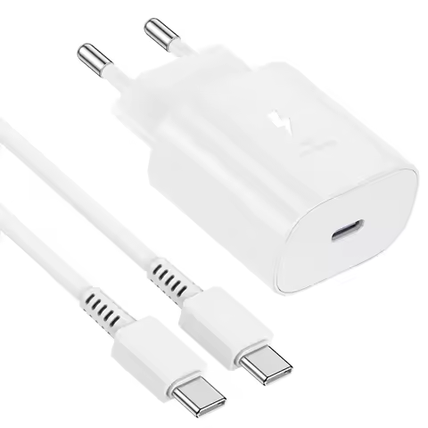 25W USB C Charger for Fast Charging Compatible with Samsung Galaxy S24 Ultra S23 S22 S21 S20 S10 A15 A25 A35 A55 5G, Samsung Fas