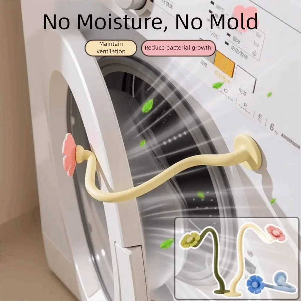 Magnetic Washer Door Prop-Stabilizer Ventilation and Mildew Prevention Ventilation Limiter Washer Door Prop-Stabilizers