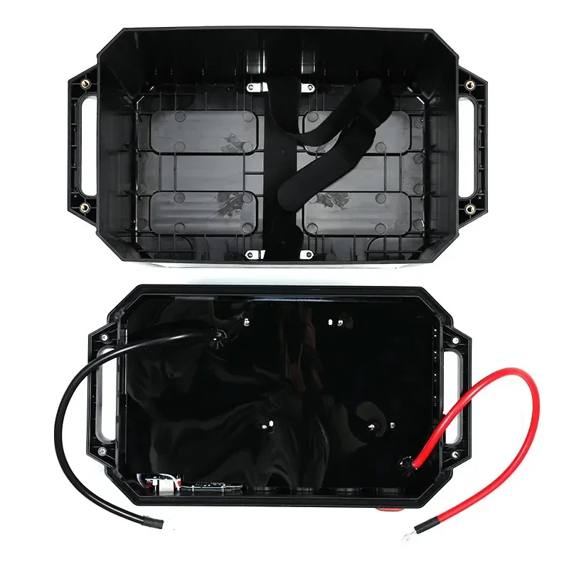 Boîtier de batterie Gel 120Ah 1000W, avec onduleur Micro USB, système de chargeur Lofepo4 pour refroidisseur solaire, boîtier de batterie au Lithium Uon