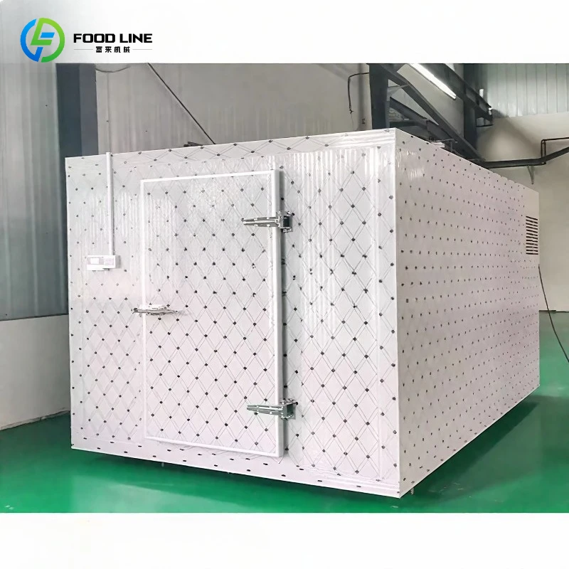 Customized Mini Complete Portable Mobile Cold Room on Wheels Small Commercial Cold Room Storage Container Freezer Fresh-Keeping