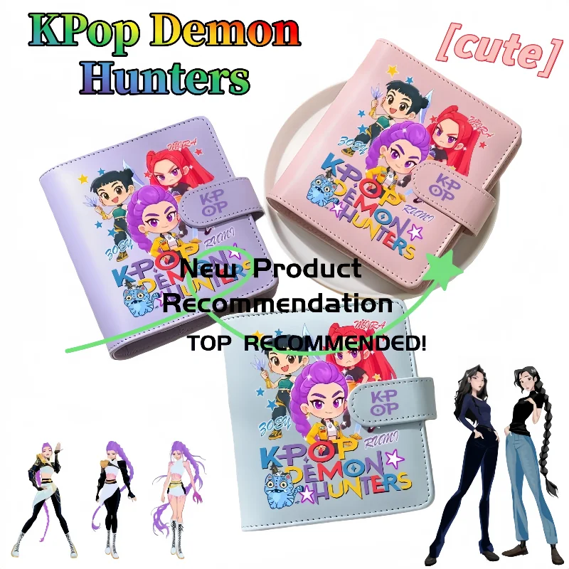 ألبوم بطاقات KPop Demon Hunters Rumi فضفاضة الأوراق، ألبوم تخزين البطاقات الصغيرة المبتكرة، هدية عيد ميلاد للأطفال #1