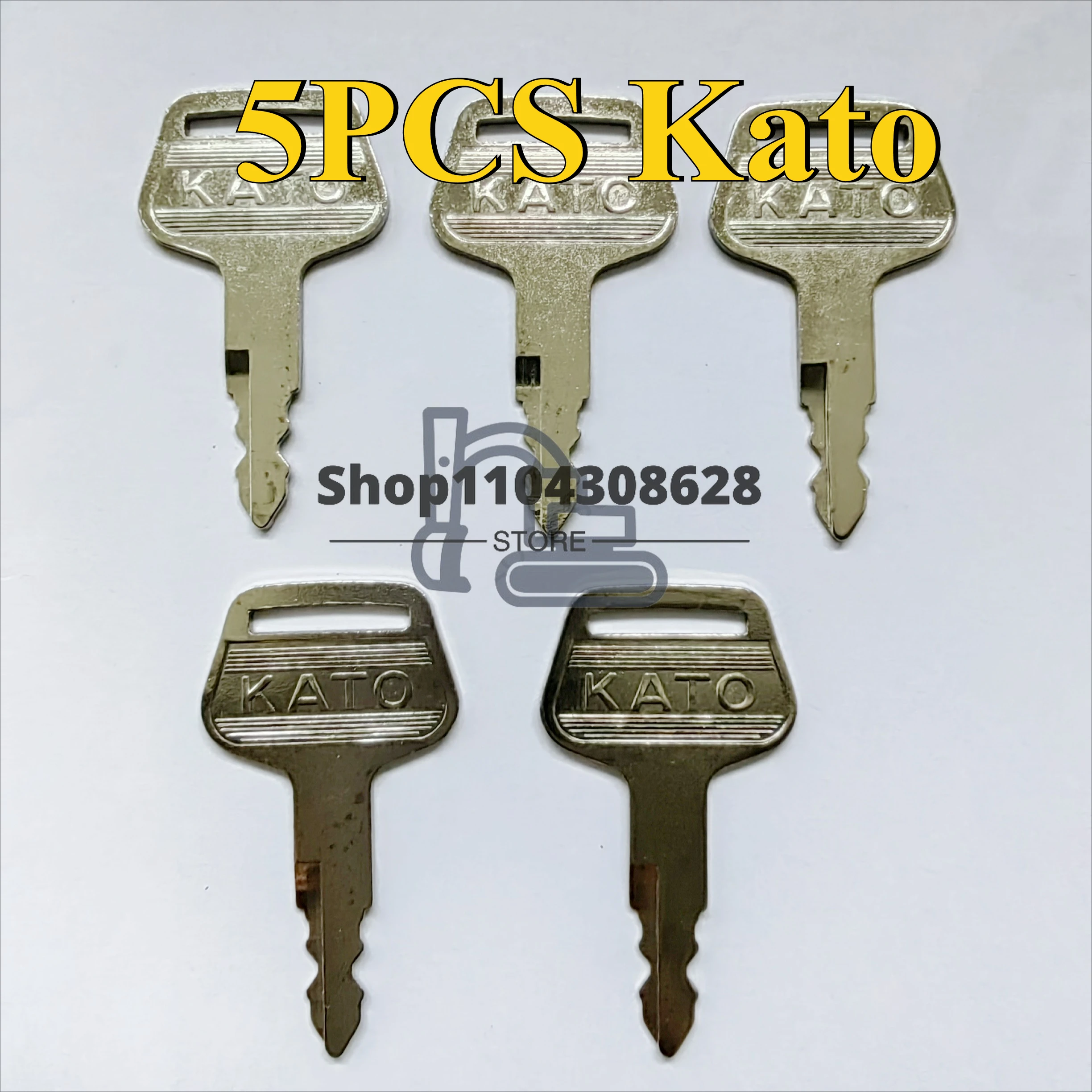 

5 шт. Kato KEYS KV02 719-10306001 Ключ подходит для экскаватора Kato HD512 770 800 820 880 900 двигателя