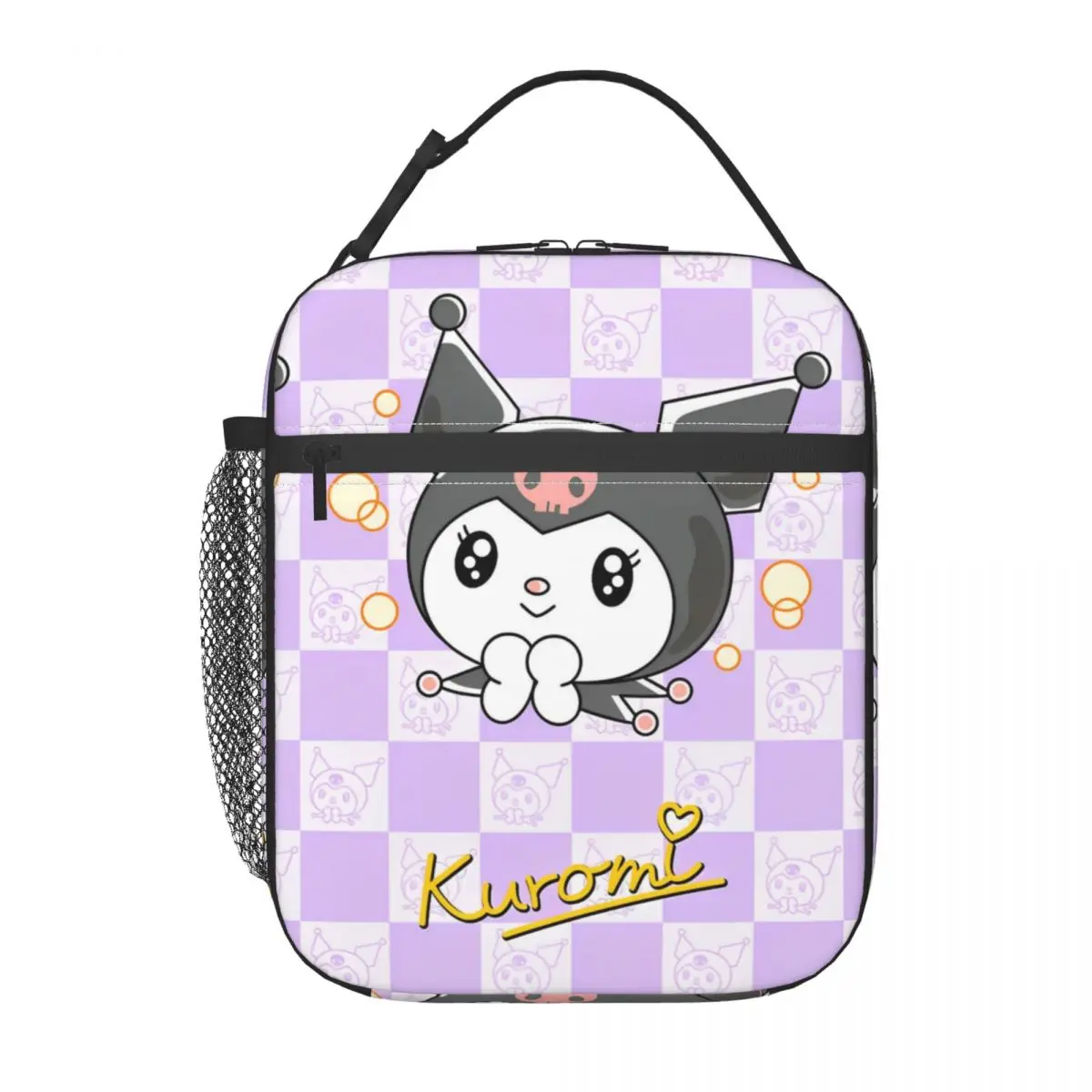 Sacchetti per il pranzo isolati Sanrio Kuromi borsa per alimenti scatole per il pranzo termiche a tenuta stagna per i viaggi