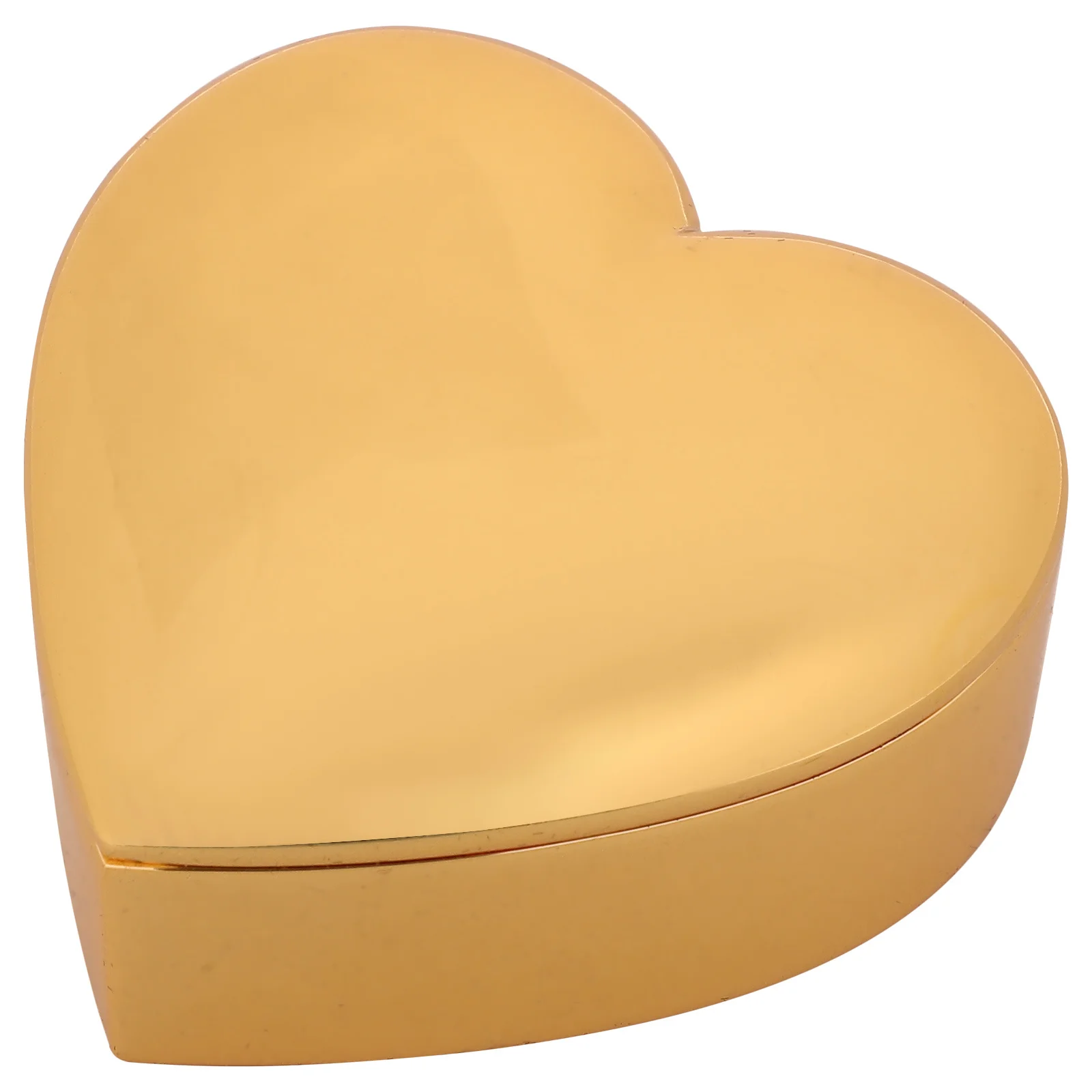 حامل خاتم الخطوبة من سبائك الزنك على شكل قلب حقيبة سفر للرجال والنساء لتخزين المجوهرات صندوق خاتم الهدايا صندوق جميل