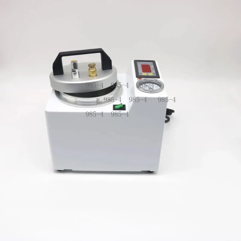 Portable Dental Curing Pressure Pot Dental Lab Polymerizer Digital Display Silicone Rubber Repair Machine