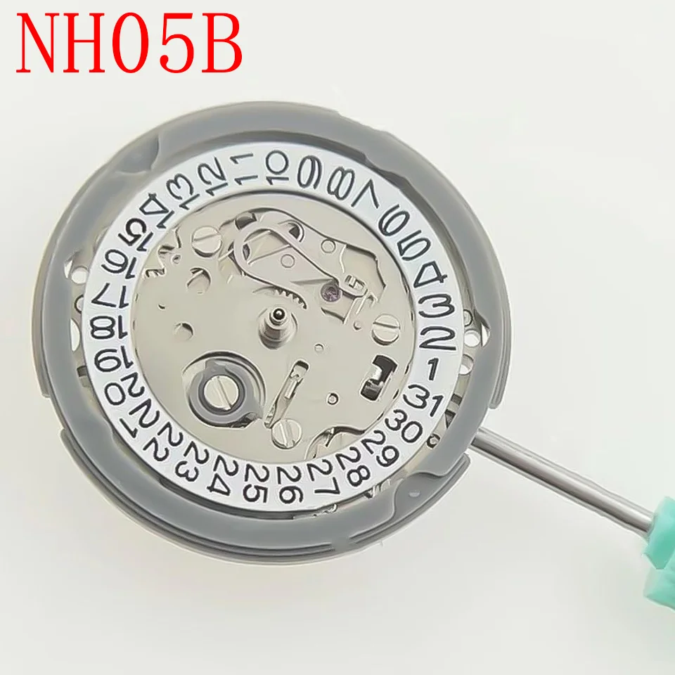 

Genuine TMI NH05 Automatic Mechanical Movement Mod Replacement Mechanism 21 Jewels High Accuracy NH05B Date at 3, 3 Hands