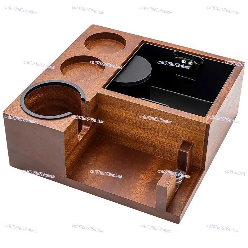 

Multifunctional slag box, coffee powder pressing seat machine handle bracket, bar storage powder dispenser, powder pressing base
