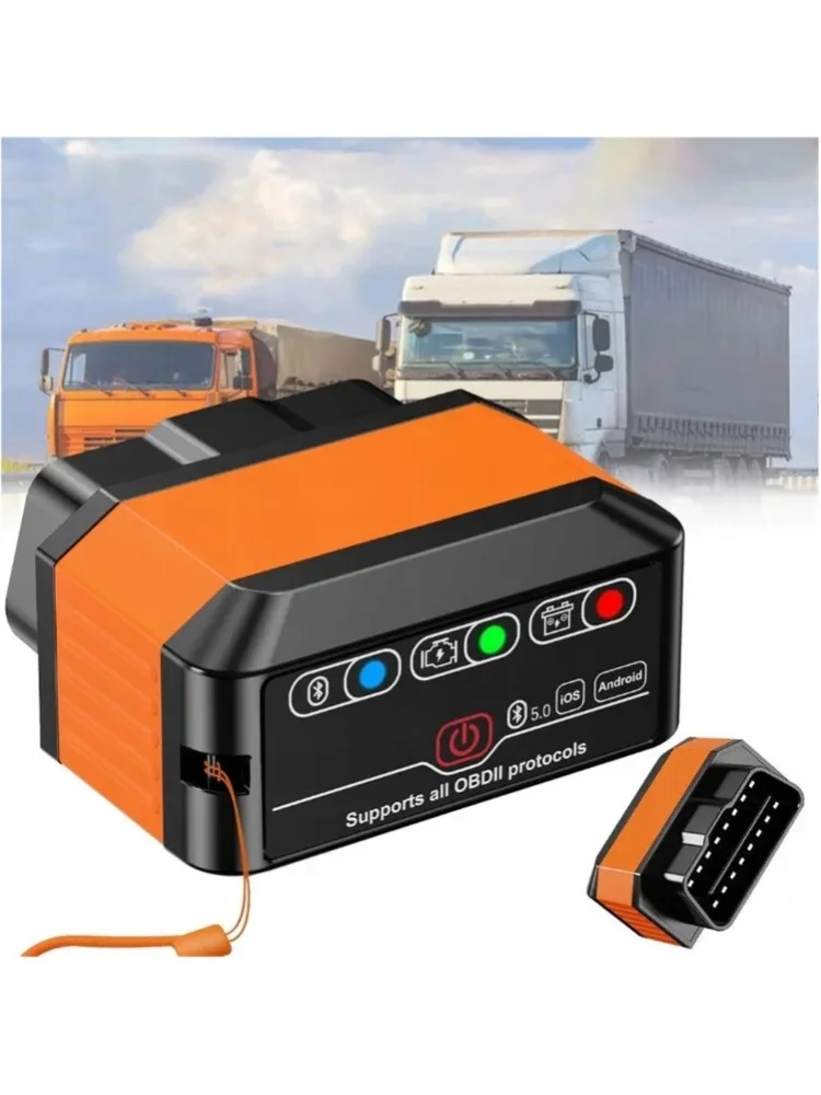 Uniwersalny skaner diagnostyczny samochodowy Dual Mode ELM327 KW906 OBD2 do odczytu kodów błędów silnika i sprawdzania usterek pojazdu. — 2