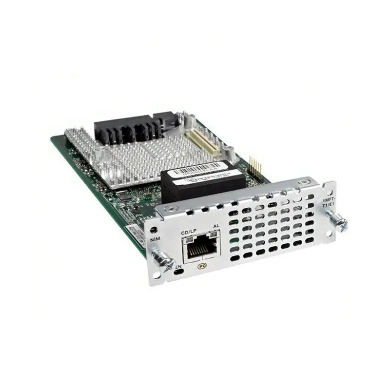 NIM-1MFT-T1/E1 - Cis co 1 port Voice/Clear-channel Data T1/E1 module network interface module