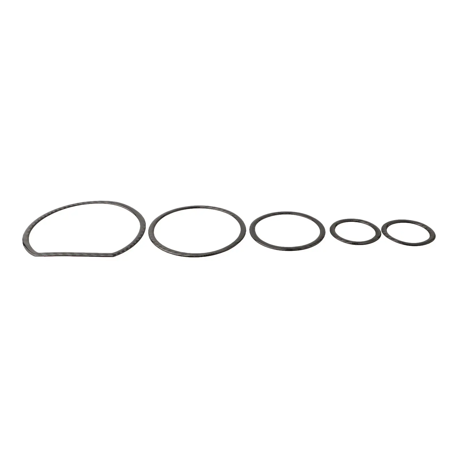 For Interior Speedometer Frame Trim Made of Carbon Fiber Material for Toyota For Tundra 2007-2013 and 2008-2015