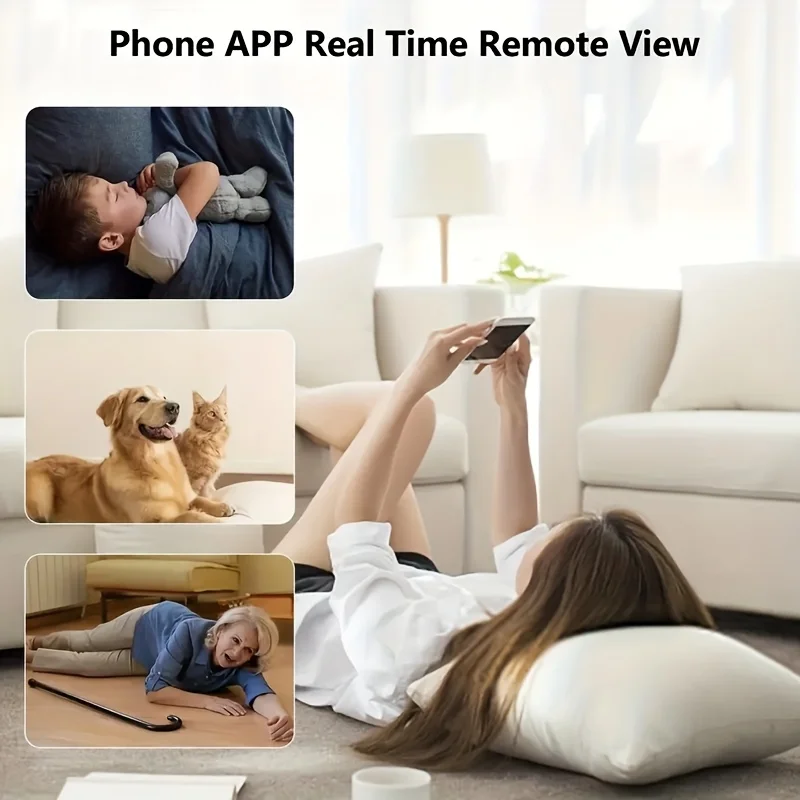 HD كاميرا صغيرة واي فاي 1080P عن بعد مسجل فيديو لاسلكي المنزل منزل كلب أطفال مراقبة السلامة الأمن لبطارية آيفون