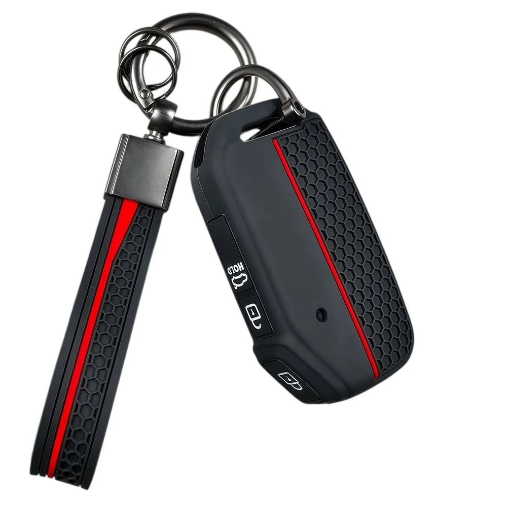 Silicone Car Remote Key Fob Case Cover For Kia Ray 2023 Sportage 2022 K7 2020 Cadenza Sorento 4 Soul Telluride K3 Cerato 2020