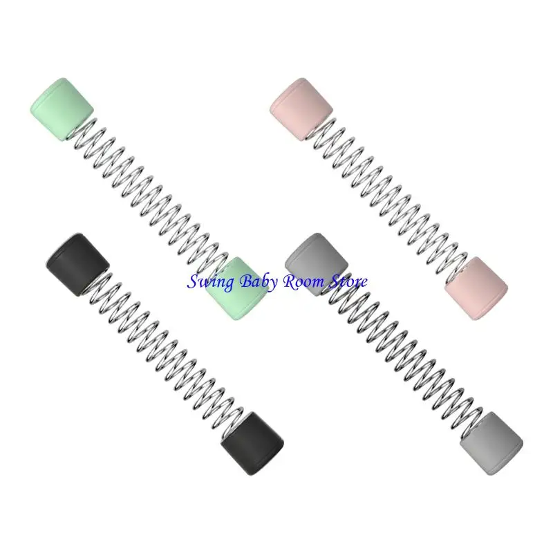 K1AD Washing Machine Door Support with Tabs and Spring Design for Airing