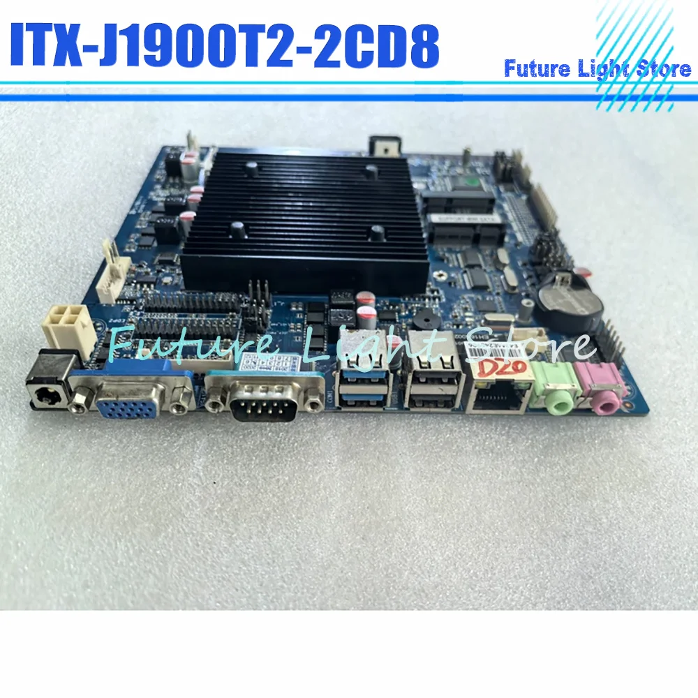 ITX-J1900T2-2CD8 Cashier Industrial Control Integrated Computer Motherboard