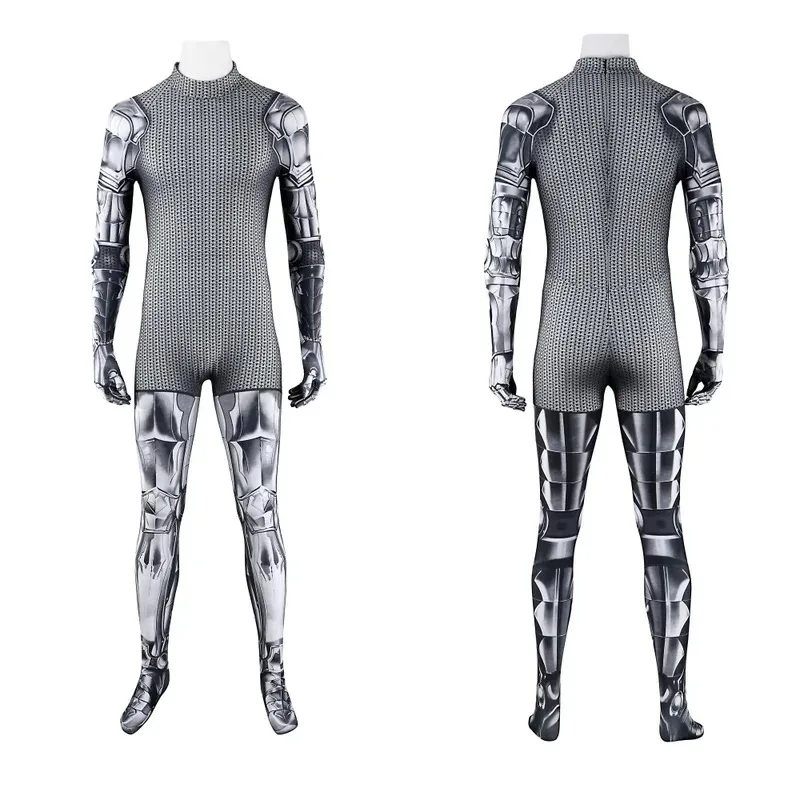 Costume de Cosplay Dr Doom noir, combinaison, tenue de casque, ensemble complet et articles individuels vendus, Costume d'halloween pour homme sur mesure