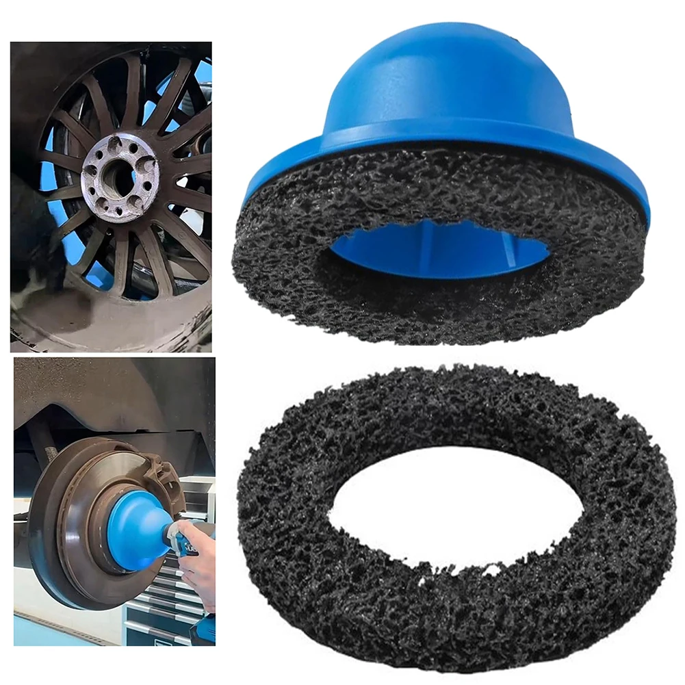 2pcs 150mm Wheel Hub Grinder Cleaning Brush Tool Fast Rim Removal Disc For Car Rust Descaling Power Tools Accessories
