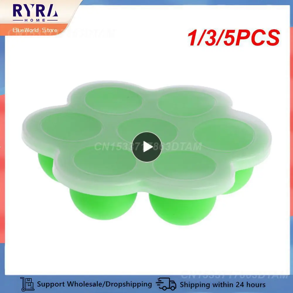 1/3/5PCS Kitchen Gadgets Silicone Mold Durable Multifunction 7 Hole Mold Innovation Safety Food Supplement Box