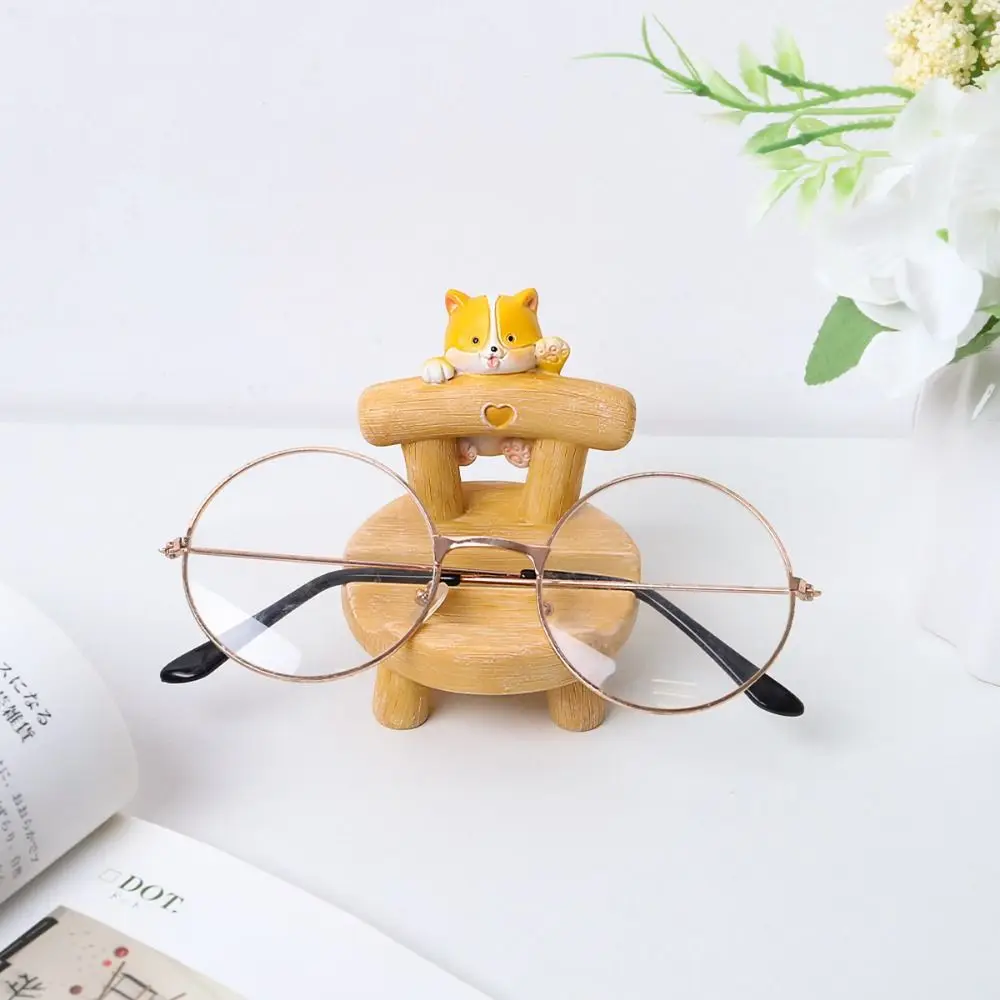 Wooden Chair Chair Phone Holder Cat Personalized Mobile Phone Holder Universal Puppy Cell Phone Bracket For Phones/Tablet