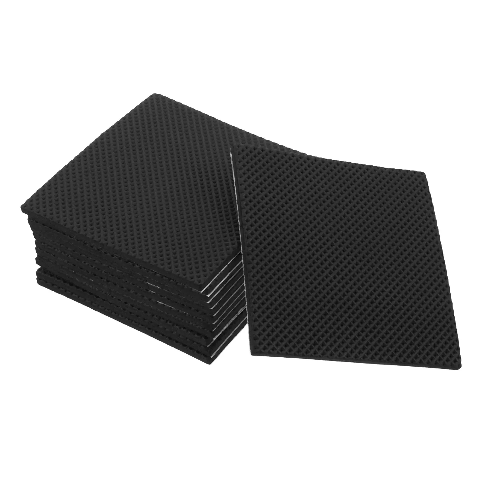 12pcs Billiard Pool Table Leg Shims Billiard Table Leveling Feet Pads Cuttable Furniture Levelers PEVA Square Shims Foot Pads