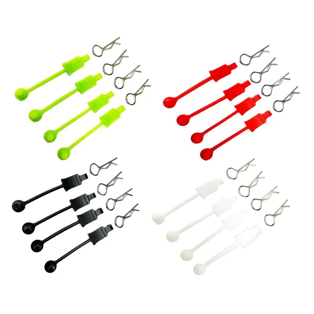RC Car Body Shell Clips Retainers Pins 1/10 Scale Buggy Truck Upgrade Accessories for ARRMA Senton Granite Typhon