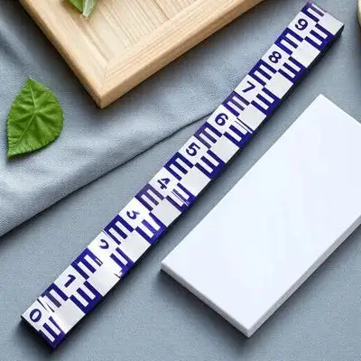 

Water Level Scale Sticker Pool Gauge Indicator Adhesive Ruler Film Observation Tool Reflective Self Adhesive Depth for Boat