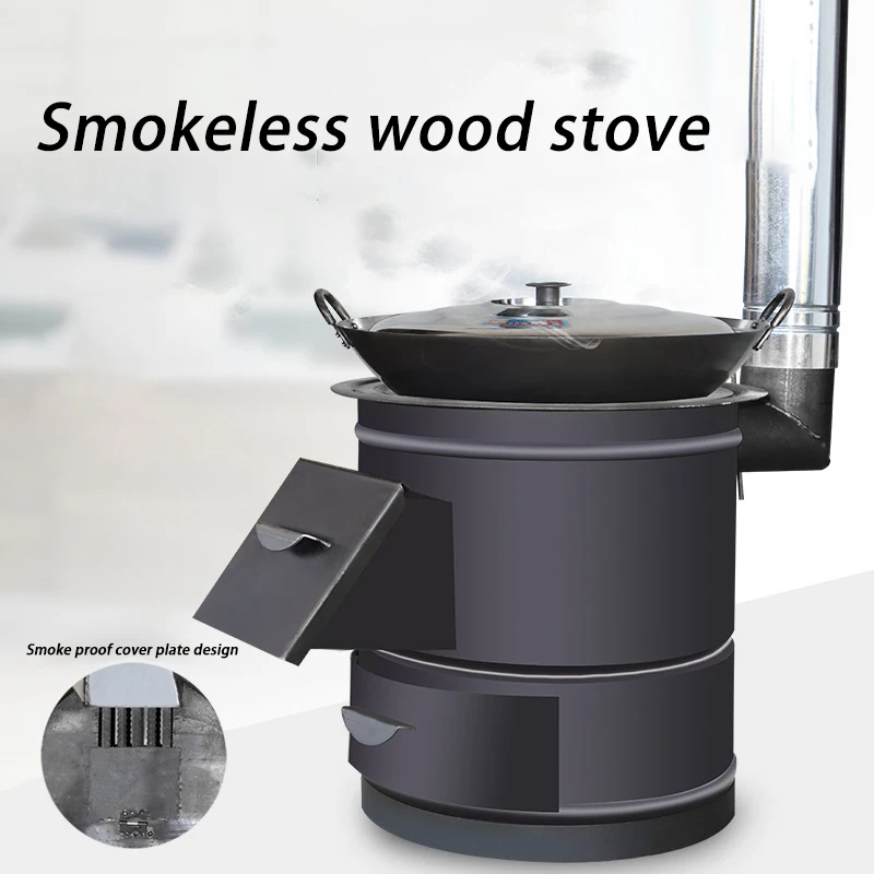 

Multi-Wood Stove Wood Stove Heating Stove Smokeless High Temperature And Energy Saving Wood Stove Household Farm Home