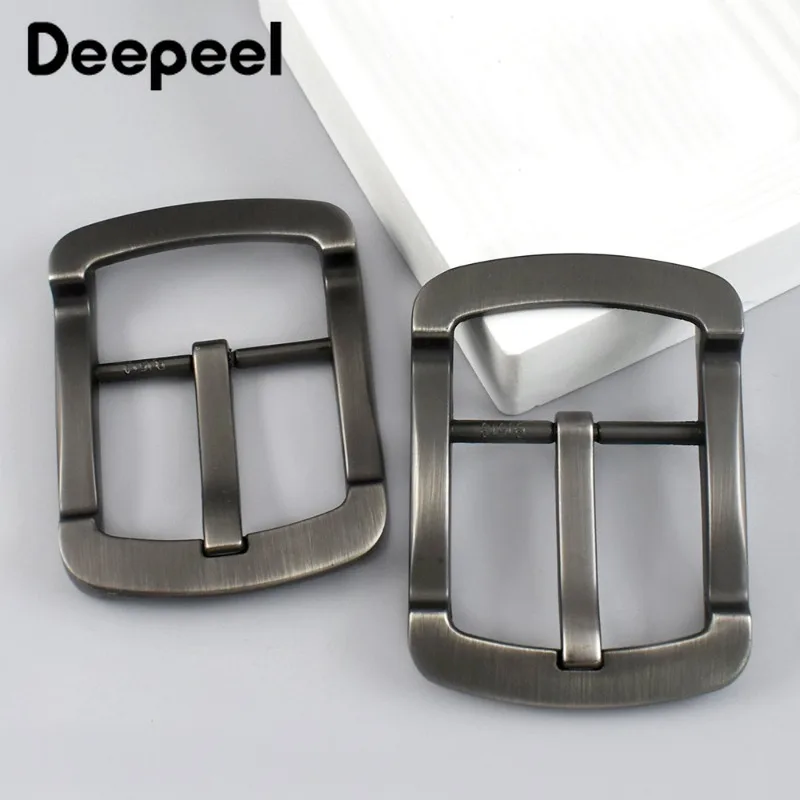 1/5Pcs 40mm Men's Belt Buckle Zinc Alloy Needle  Man Belts Head for 38-39mm Waistband DIY Leather Crafts Accessories