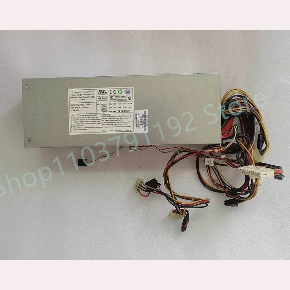 

Блок питания PWS-652-2H 2U, высоконадежный серверный блок питания 650W PWS-652-2H