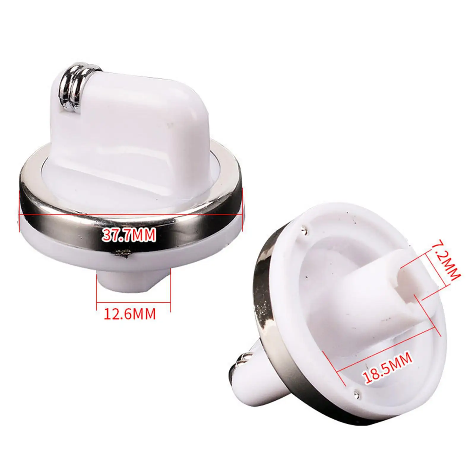 2x مقابض التحكم العالمية تعديل المقابض متعددة الاستخدام التحكم مقابض التبديل مقبض المقابض لمجموعة الموقد الموقد المطبخ