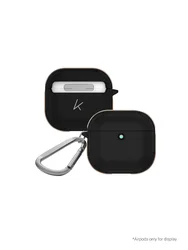 KZDOO Crashguard Earphone Protector Headphones Premium Sleeve Cover Luxury with Carabiner Shell Anti-scratch Case for Airpods 4