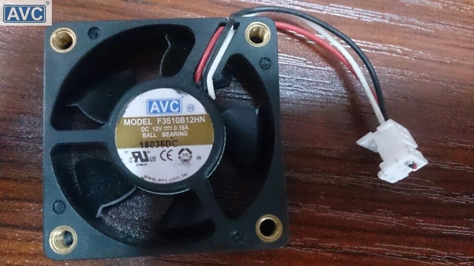 

For AVC 3010 F3510B12HN 35mm 3.5cm DC 12V 0.15A 3 -line CPU Quiet Fan