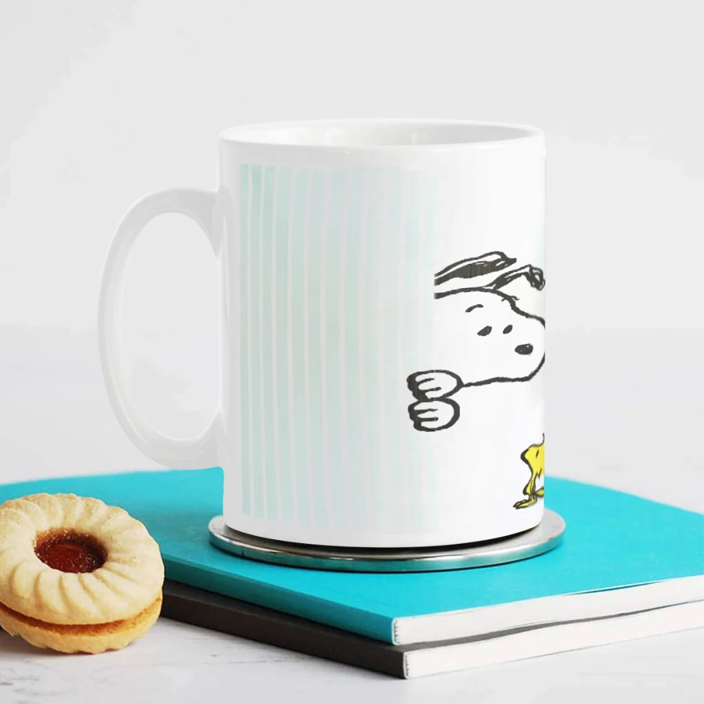 Snoopy_XH6UJI Ceramics Coffee Mugs Tea Cup Milk Cups Gifts Drinkware Coffeeware