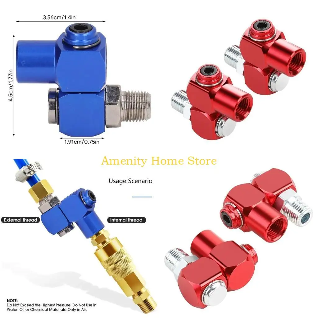F26C Upgraded Air Hose Connector Air Fittings Suitable for Grinder Sanders