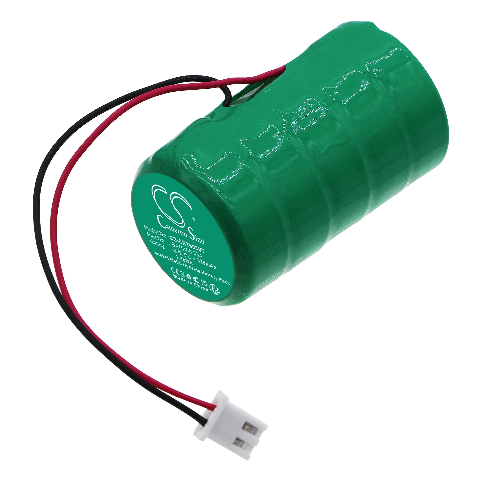 Dwukierunkowa bateria radiowa 330mAh do BAT6V-0.33A syren Multibox CQR