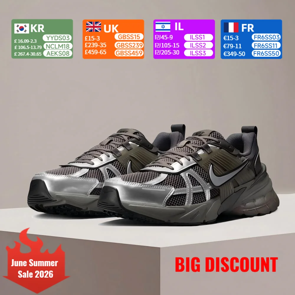 

Nike V2K RUN Men's Fashionable Versatile Anti-Slip Durable Cushioned Sports Casual Running Shoes HQ1678-200