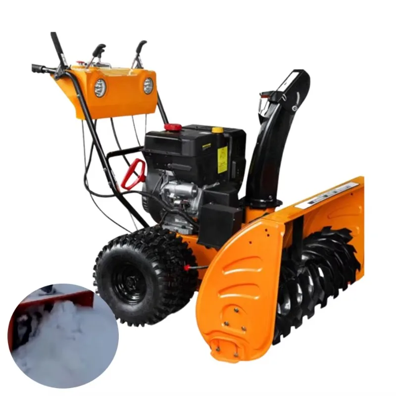 13HP 15 Snow Plow Professional Snowblower Snow Thrower Machine  with Motor Snowplow Sweeping Tool