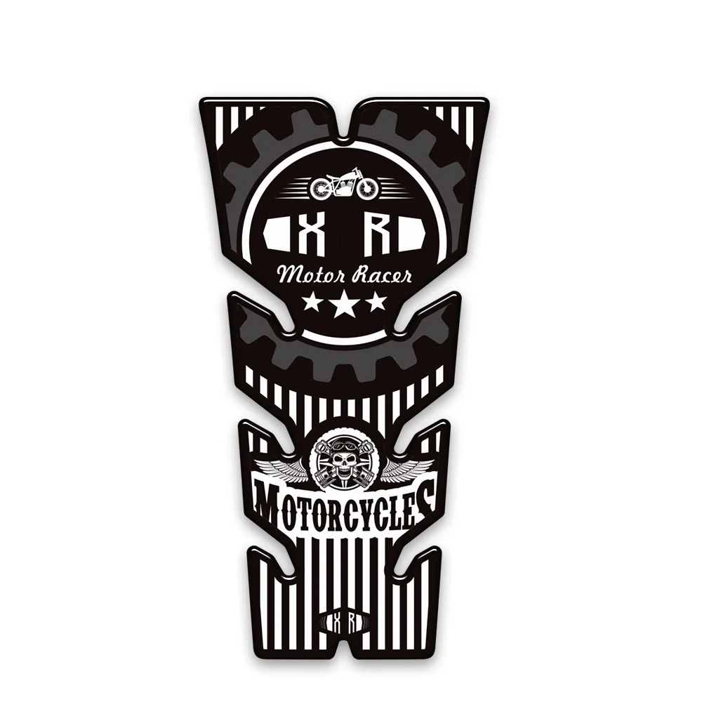 

Tank Pad Side Grips Gas Fuel Oil Kit Knee Protector PVC+Epoxy Resin 3D Stickers For Yamaha XSR 700 XSR700 Motorcycle Decals