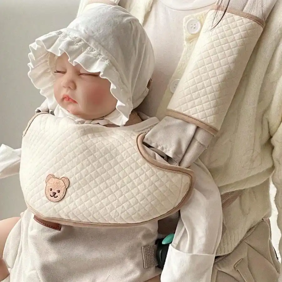 

ins baby carrier bib chest sucking belt bib shoulder strap protective cover waist stool accessories anti-bite towel
