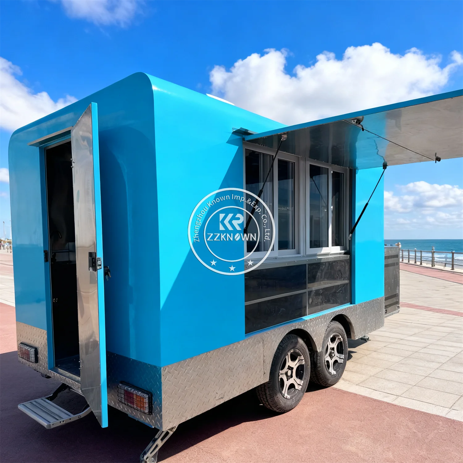 

Mobile Food Truck Catering Truck Concession Ice Cream Cart Coffee Bar Kiosk Food Truck Trailer With Full Kitchen