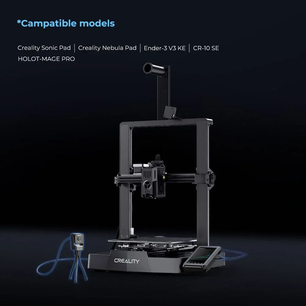Creality-リアルタイム3Dプリンターモニター,Ender-3,v3 ke,CR-10 se,HOLOT-MAGE,magepro用星雲カメラ